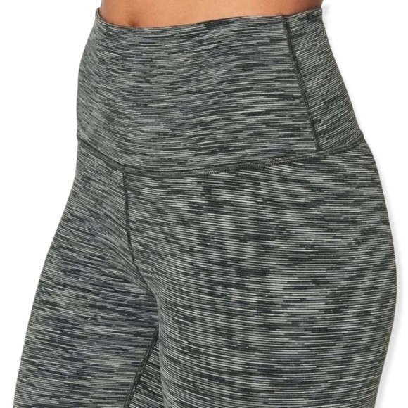 Lululemon Wunder Under Hi-Rise 7/8 Tight Leggings Wee Are From Space Black Slate - Picture 5 of 12